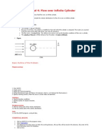 Tutorial 4 Flow Over Infinite Cylinder