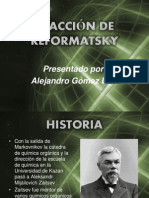 Reacción de Reformatsky