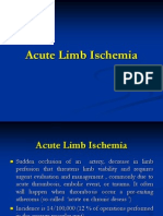 Acute Limb Ischemic