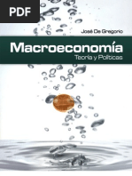 Macroeconomia Jose de Gregorio