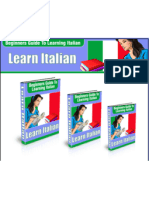 How To Learn Italian