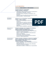 Capacidades Del Área de Matemáticas