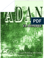 Adan El Hombre Editado Por Joseph Fielding Mcconkie y Robert L Millet