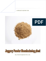 Jaggery Powder Plant Project