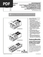 Carrier Weathermaker 48/50 Product Data