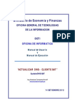 Manual de Usuario UpdateDNS-SAT