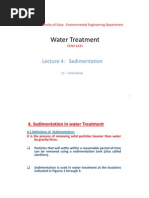 Water Treatment Lecture 4 EENV