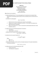 MEVD-104 DIGITAL SIGNAL PROCESSING RGPV Dec-2011