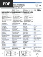 CONTRINEX Series 600 Proximity Sensors PDF