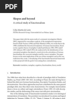 Skopos and Beyond: A Critical Study of Functionalism