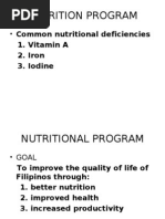 Nutrition Program