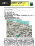 Desde Inguanzo Al Pico El Cuetón, Por La Foz Del Home Muertu