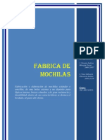 Fabrica de Mochilas, Primera Parte