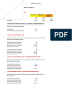 Taller Resuelto de Presupuesto Empresa Industrial v1