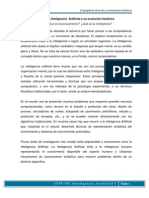 El Proposito de La IA y Evolucion Historica