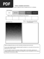 Pencil Shading Exercises