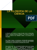 La Filosofia de La Ciencia