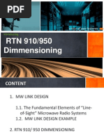 RTN 910/950 Dimmensioning: Introducing