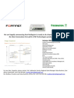 Fortinet Channel EDM For EMail Blast PDF