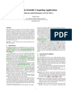 Beating C in Scientific Computing Applications: On The Behavior and Performance of L, Part 1