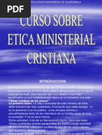 Etica Ministerial