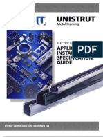 Unistrut: Application, Installation, Specification Guide