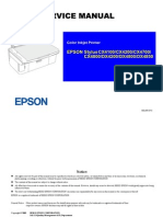 Epson CX4100 Service Manual. Stylus CX4100