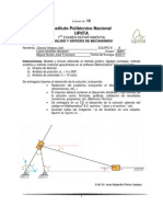 Análisis de Posición de Mecanismos Planos