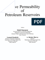 Honarpour - Relative Permeability of Petroleum Reservoir