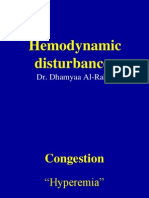 Hemodynamic Disturbances: Dr. Dhamyaa Al-Rahal