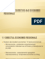 1 Bazele Teoretice Ale Economiei Regionale