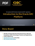 We Implement GRC Solutions Using Oracle GRC Applications