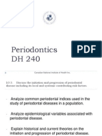 Epidemiology and Etiology of Periodontal Disease