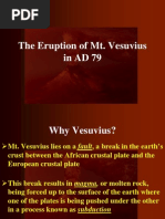 The Eruption of Mt. Vesuvius Inad79