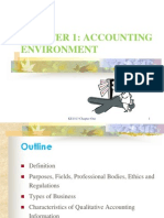 Chapter 1 - Accounting Environment - Note