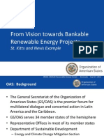 OAS (Kevin de Cuba), From Vision Towards Bankable Renewable Energy Projects, St. Kitts and Nevis Example