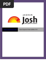 WWW Jagranjosh COM: Junior Engineers Exam Syllabus 2012