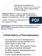 A Brief History of Thermodynamics