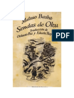 Basho - Sendas de Oku (Trad - Octavio Paz)