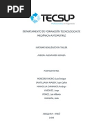 Informe Tecsup