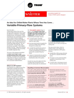 Variable Primary Flow Systems