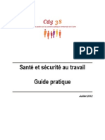 Guide Santé Et Sécurité Au Travail