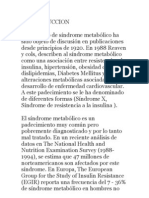 Resistencia Ala Insulinao Sindrome X o Resistencia Ala Insulina