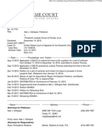 Petition 12-7747 Writ of Certiorari SCOTUS, Gillespie v. Thirteenth Judicial Circuit Florida 