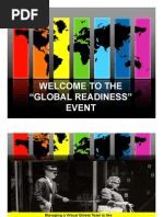 Welcome To Global Readiness Event