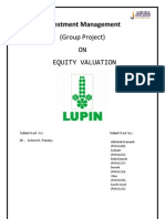 Investment Management (Lupin LTD.)