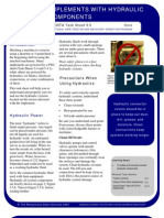5.5 Using Implements With Hydraulic Components
