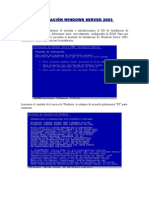 Instalación Windows Server 2003 Sexto