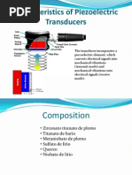 Characteristics of Piezoelectric Transducers