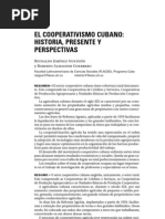 El Cooperativismo Cubano: Historia, Presente y Perspectivas